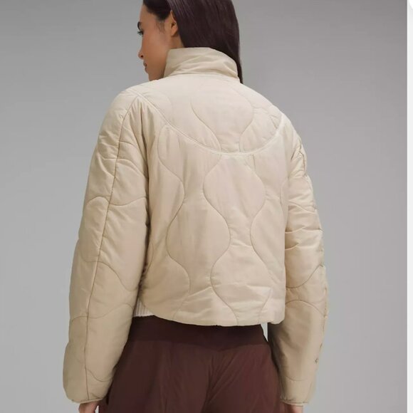 Lululemon Quilted Light Insulation Cropped Jacket Size 4 - Picture 8 of 15